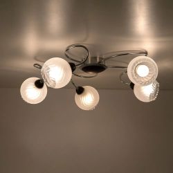 Citilux Одиссей CL130151 Люстра потолочная Венге Хром