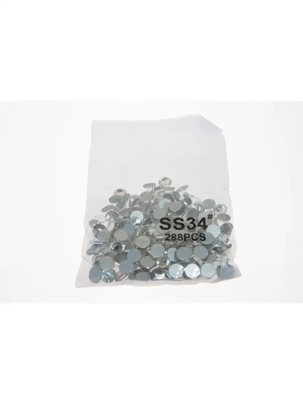 Стразы холодной фиксации стекло Crystal ss34