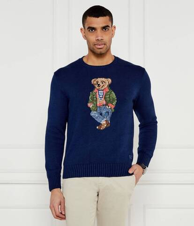 Свитер POLO RALPH LAUREN - темно-синий(710955762)