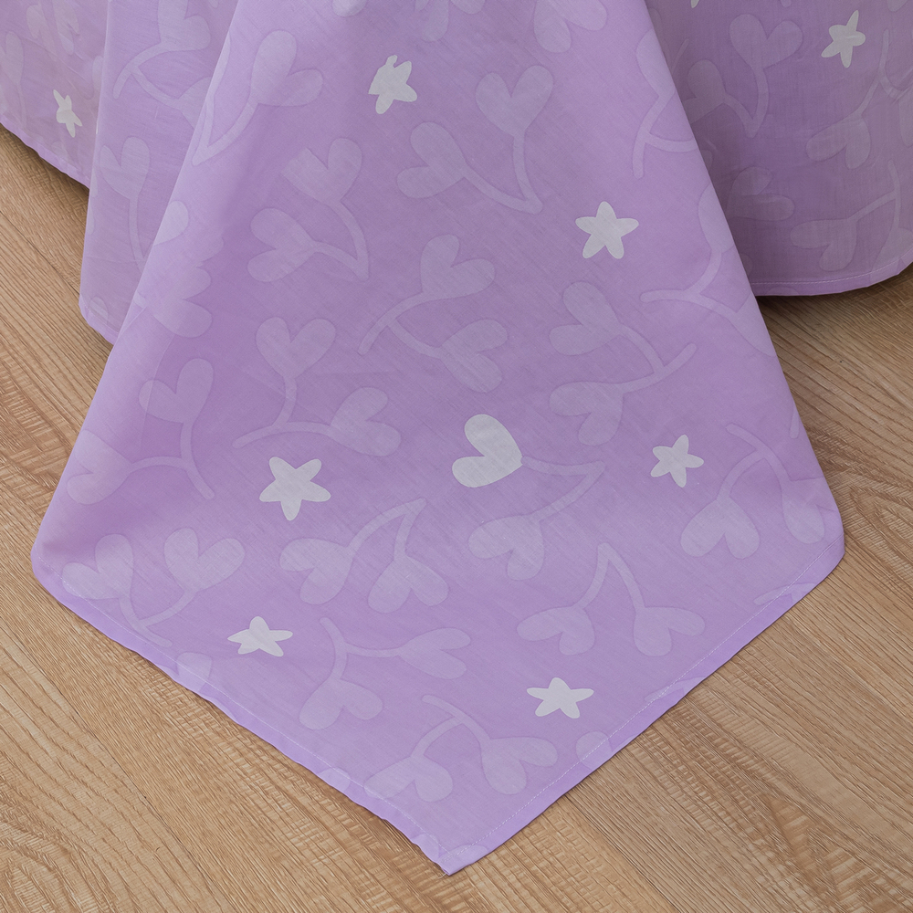 Комплект постельного белья Делюкс Сатин 100% хлопок на резинке LR452