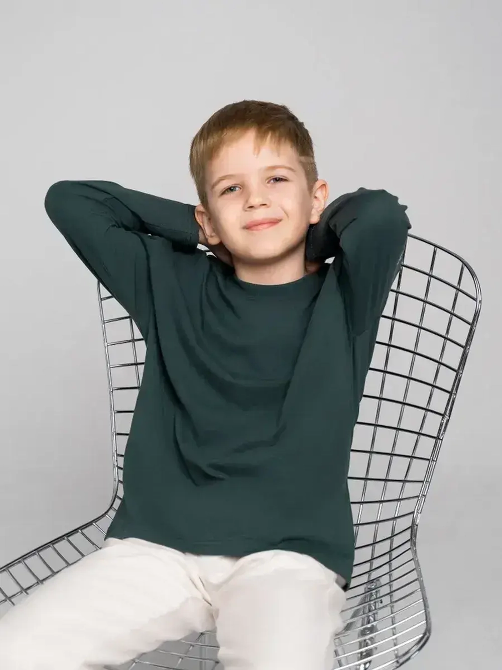 Лонгслив для мальчика на весну
