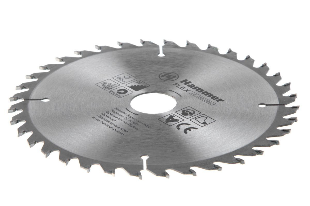 Диск пильный твердосплавный HAMMER Ф190х30мм 36зуб 205-112
