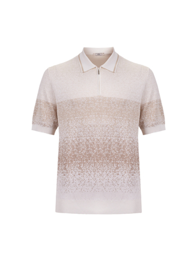 Поло с кор.рук.на молнии Atelier Portofino