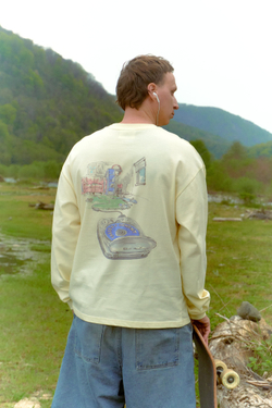 Лонгслив Called a Garment Sibling's Room Longsleeve "Butter"
