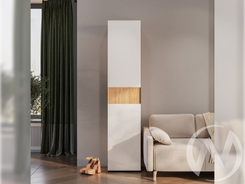 Пенал ПН-01 Прихожая Сандра (крафт/белый; тортуга (M-27)