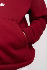 Худи мужское  с капюшоном "MARI EL" бордо