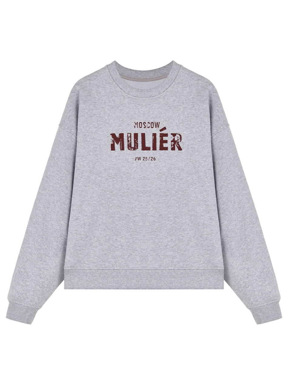 Свитшот "muliér" серый Свитшот "muliér" серый