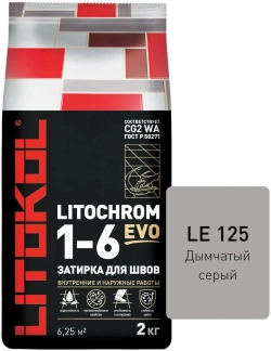 Затирка цементная Litokol Litochrom EVO 1-6 2 кг