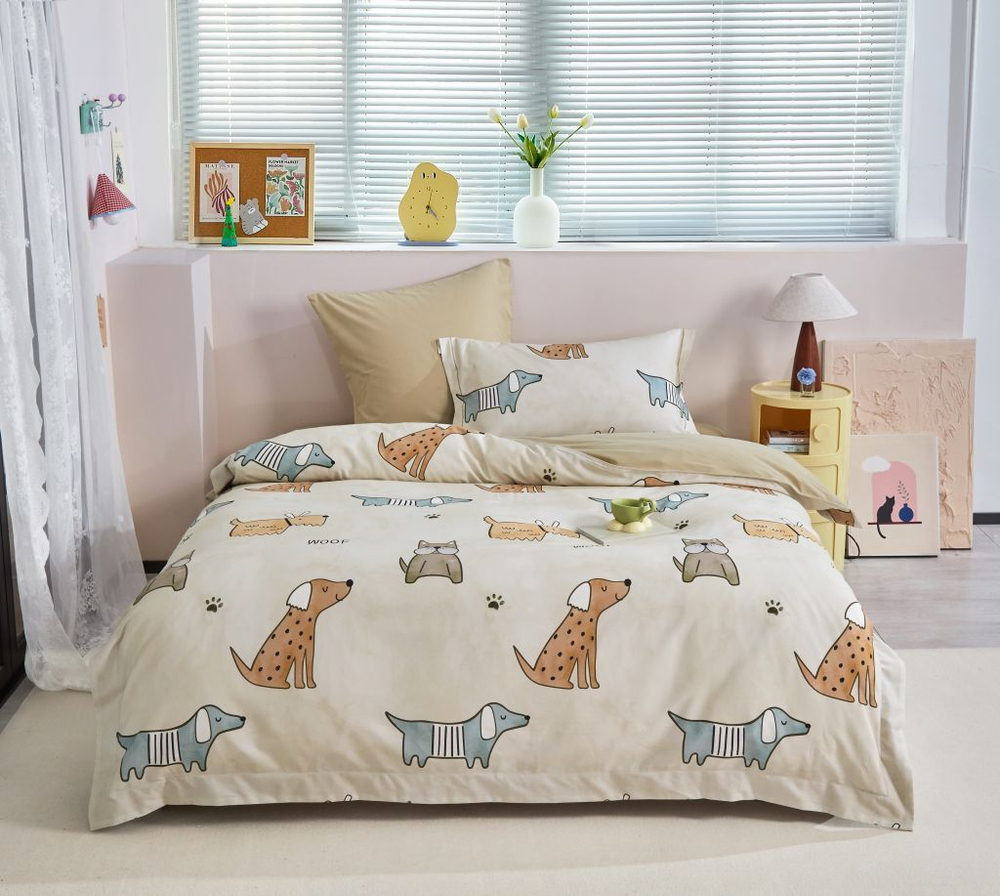 Постельное белье 1.5 спальное Asabella 2210-4S