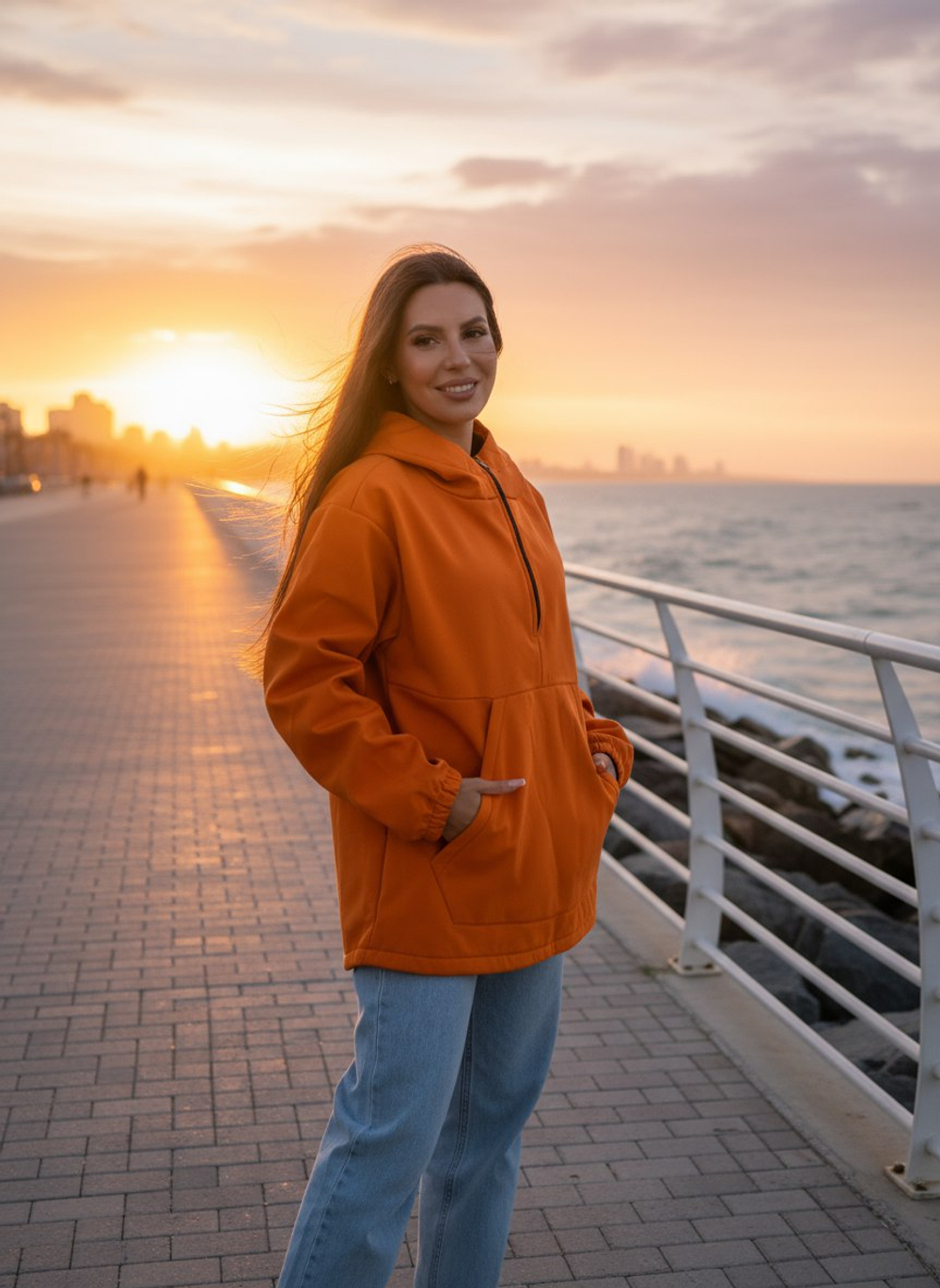 Куртка женская анарок демисезонная с капюшоном