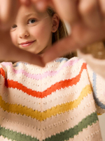 Джемпер для девочки Next E25-068, Молочный