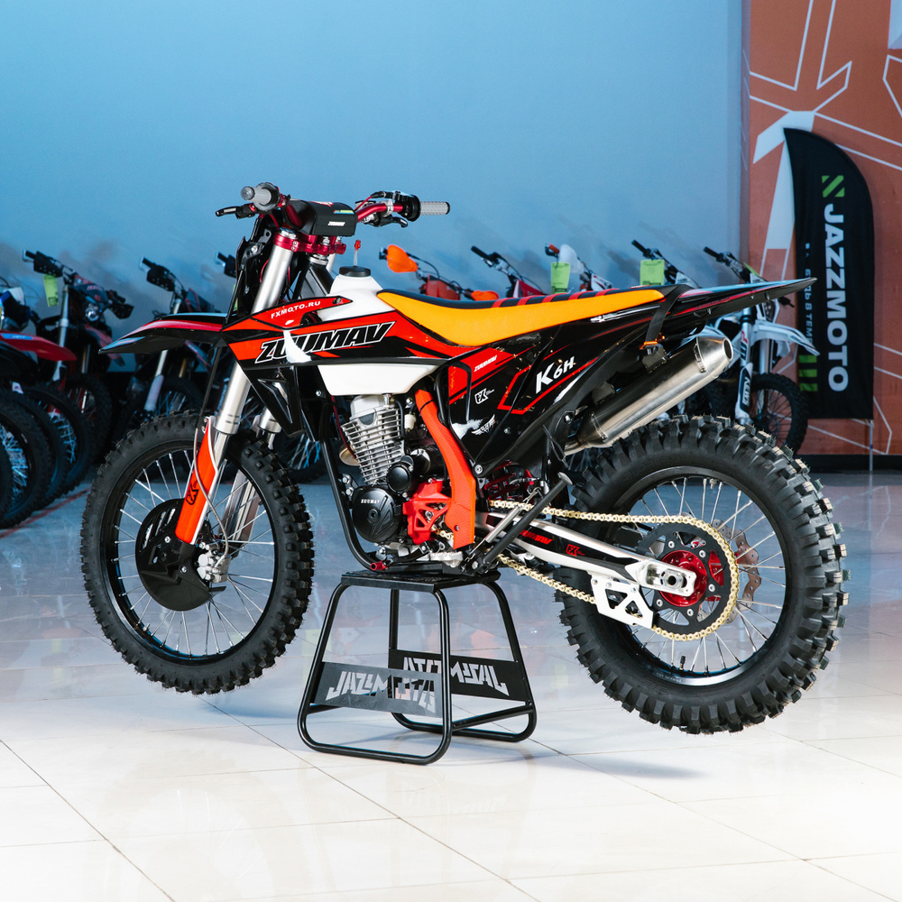 Мотоцикл кроссовый Zuumav K6H (300cc 4v) Red 21/18