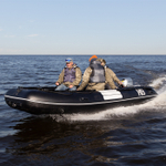 Надувная ПВХ-лодка BADGER Heavy Duty 430 AL, Серый