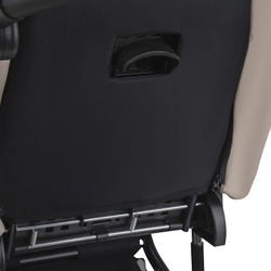 Детская коляска Bexa Ideal Eco 3 в 1 с автокреслом Avionaut Cosmo IE02 черный+св.бежевая кожа