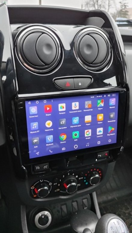 Магнитола для Renault Duster 2015-2020, Lada Largus 2021+ - Redpower 85260 PRO/PROmax ТОП звук, 2K QLED, Android 14, CarPlay, 4G SIM-слот