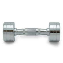 Гантель UNIX Fit PRO круглая хромированная 2 кг, 2 шт.