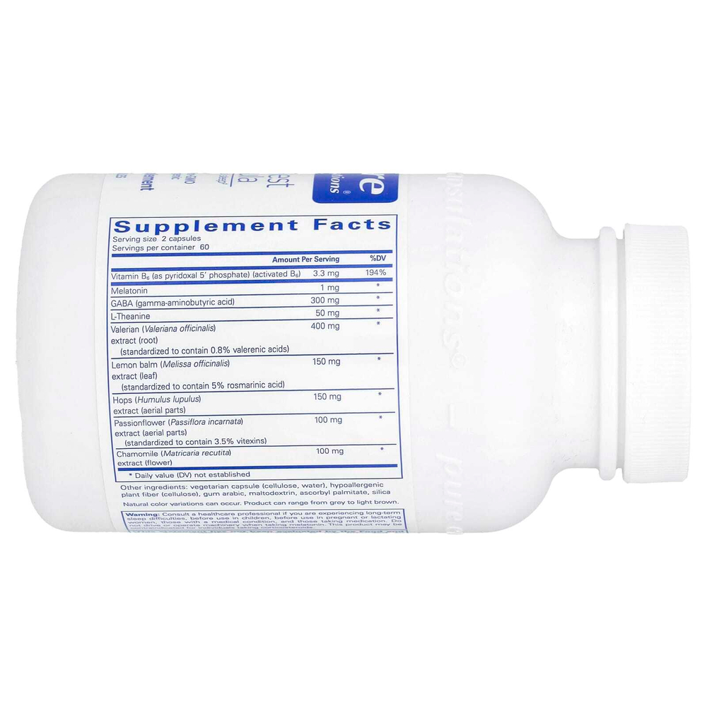 Pure Encapsulations, Best-Rest Formula, 120 капсул