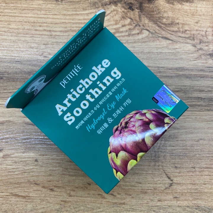 Патчи для век Petitfee & Koelf Artichoke Soothing Hydrogel гидрогелевые успокаивающие с экстрактом артишока Eye Mask 84 г / 60 шт