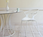 Кресло пластиковое Papatya Tiara, белый