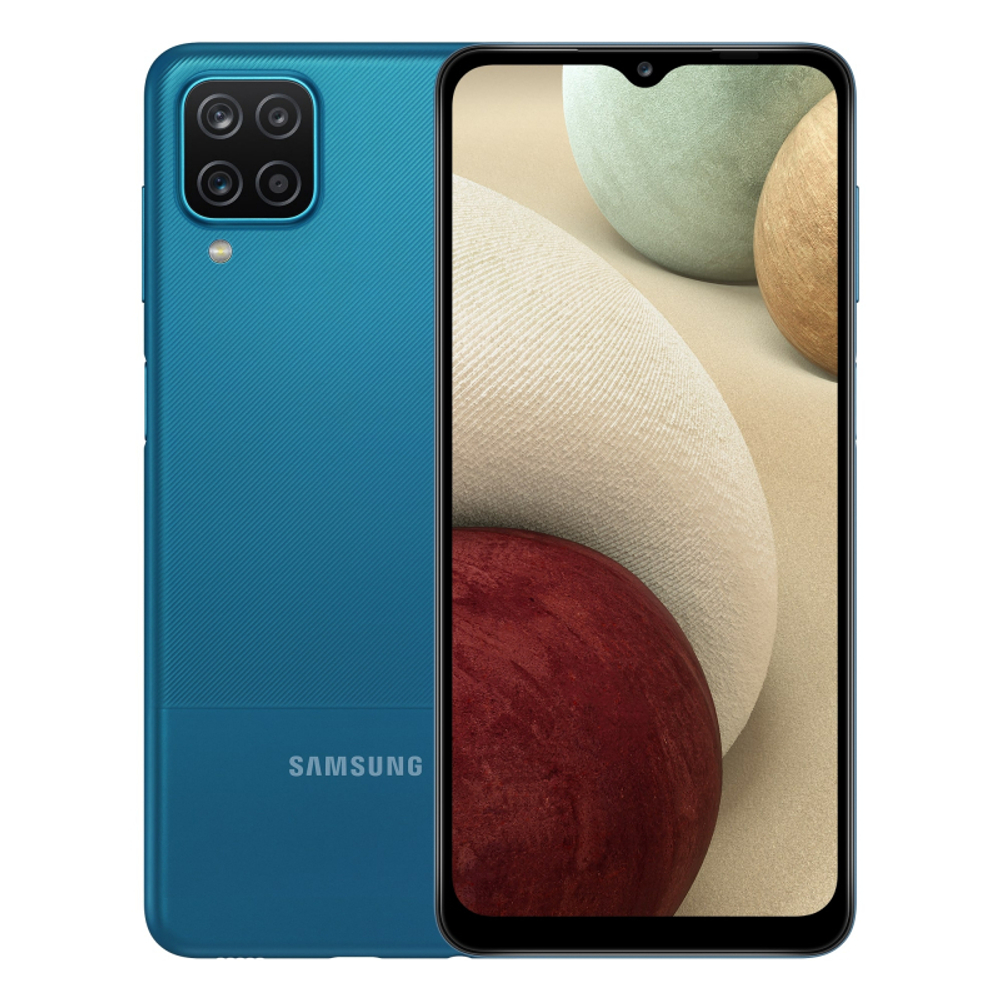 Смартфон Samsung Galaxy A12 Nacho SM-A127 4/64GB синий (SM-A127FZBVSER)