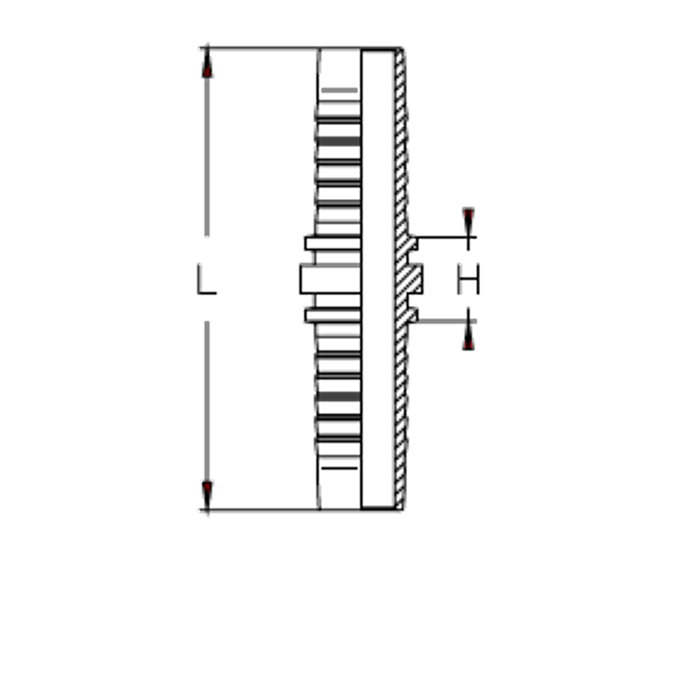 Соединитель ремонтный DN 12 TIEFFE