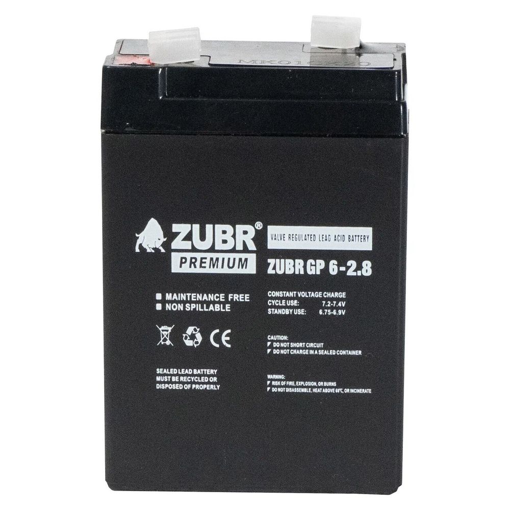 Аккумулятор ZUBR GP12-45