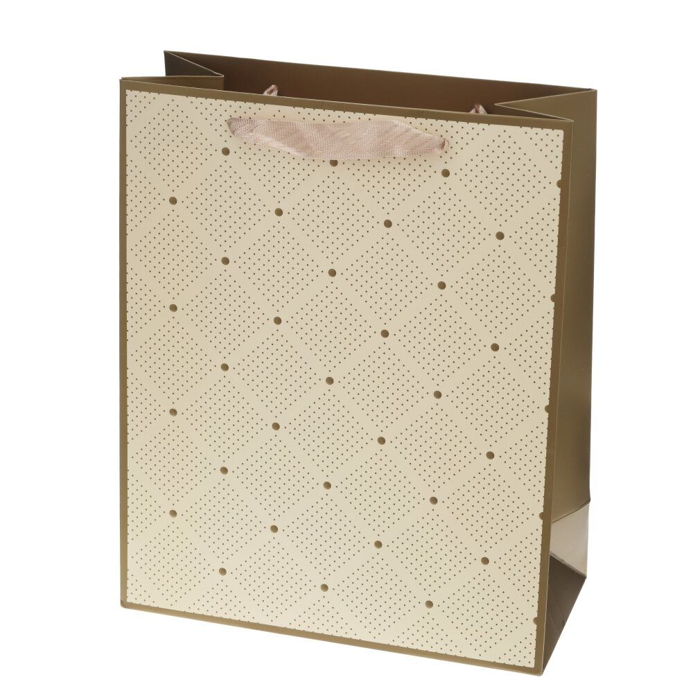 GAEM Пакет подарочный (бумага 230г/м2, блок микс 12шт), L26 W12 H32 см, 4в.