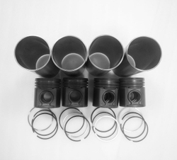 Поршневая группа FOTON (ФОТОН) 1099/1069/1049/1093 Euro2; D53 (Perkins 135Ti) (4 поршня, 4 гильзы, 4 пальца,12 колец)