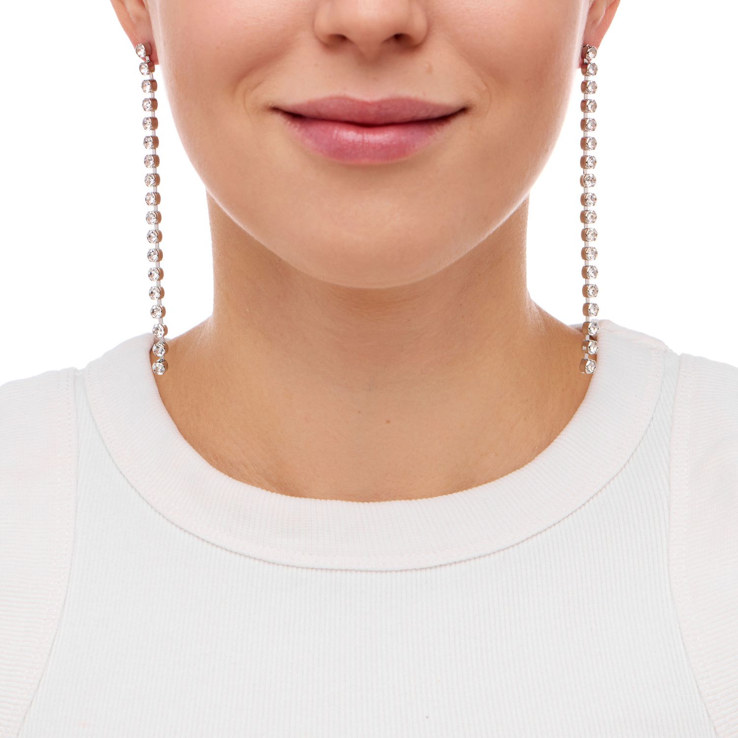 Серьги Twinkle Threads Earrings - Crystal