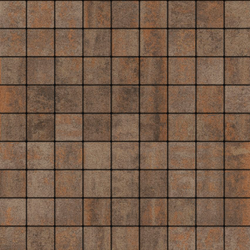 Тротуарная плитка КВАДРАТ 100х100 мм - Листопад гранит Клен