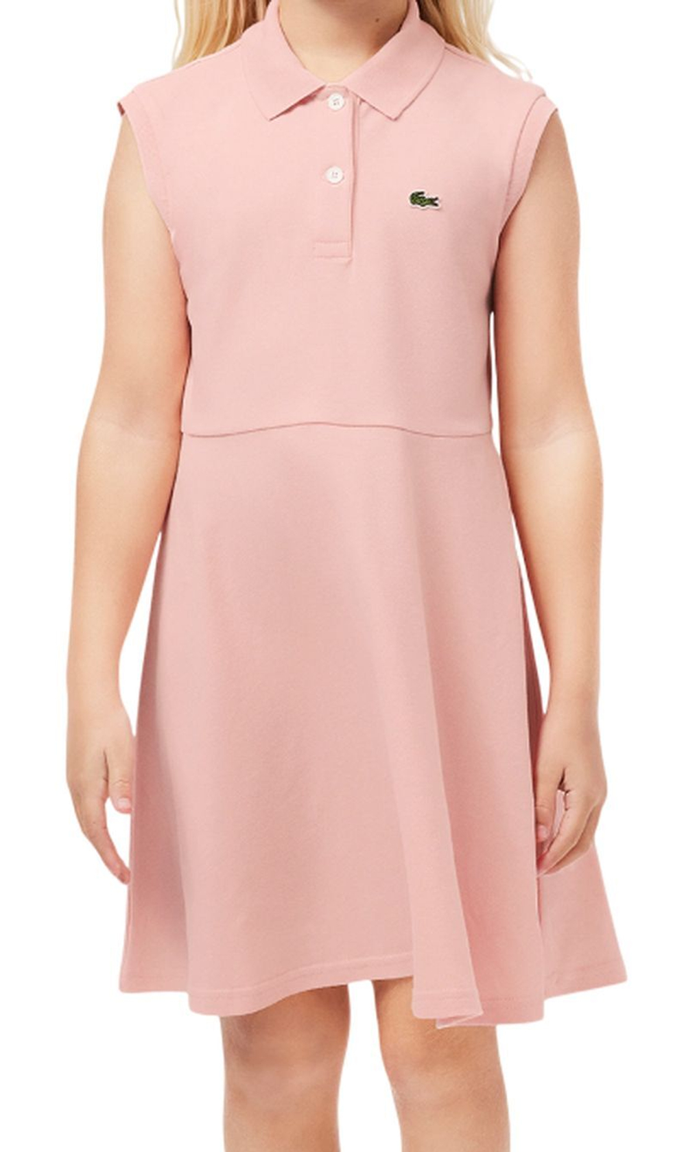 Детское платье Lacoste Girls’ Fit and Flare Stretch Piqu_ Polo