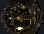 Мужские наручные часы Casio G-Shock GM-700G-9A