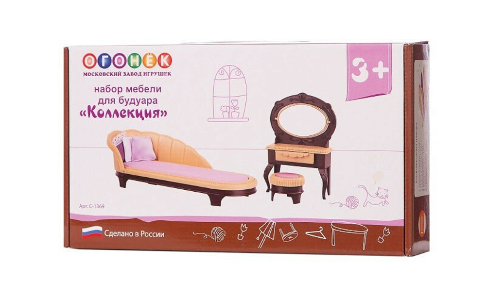 Мебель Набор для Будуара Коллекция С-1369 Огонек /6/