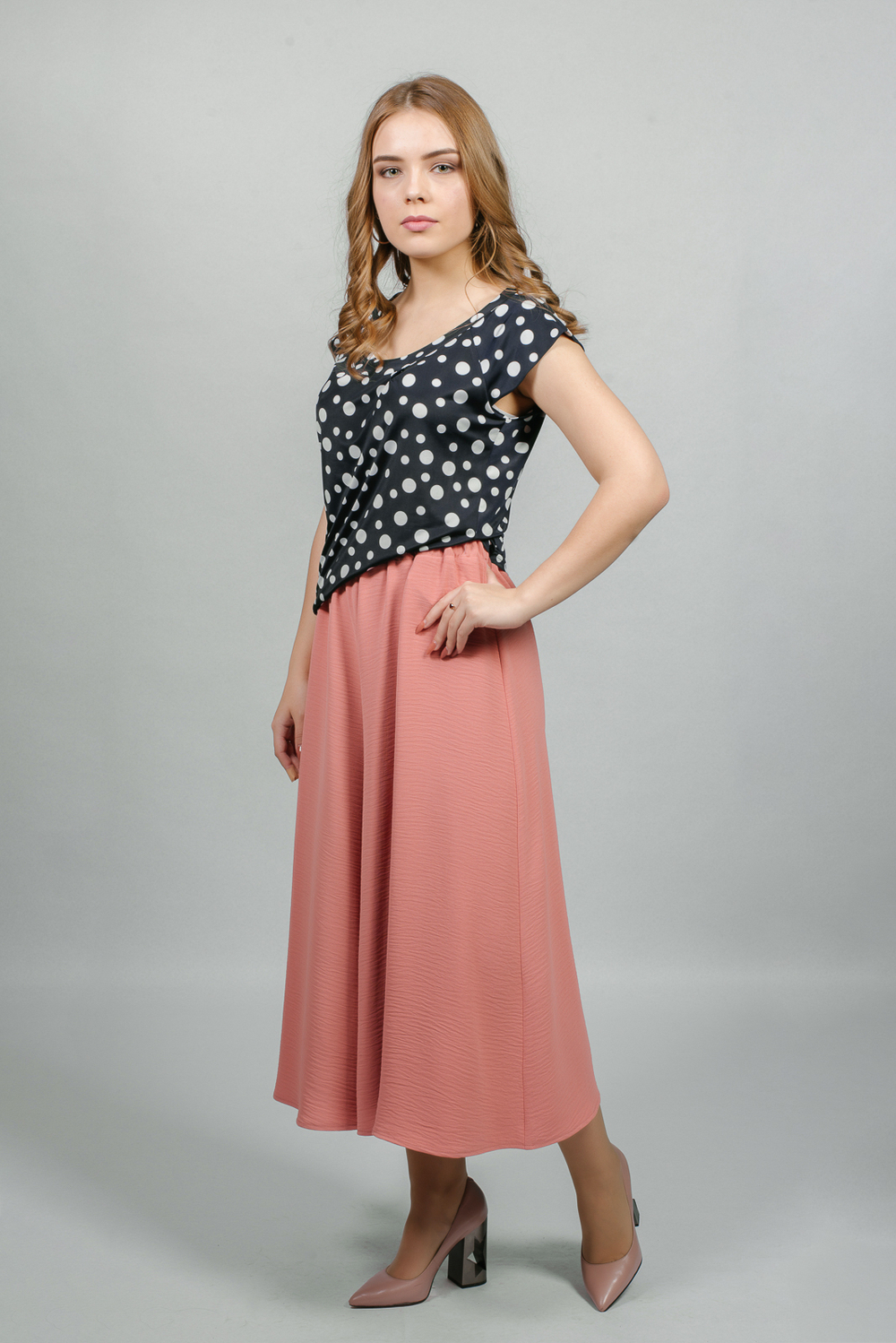 Майка 533Л, горох #172Г03533Л