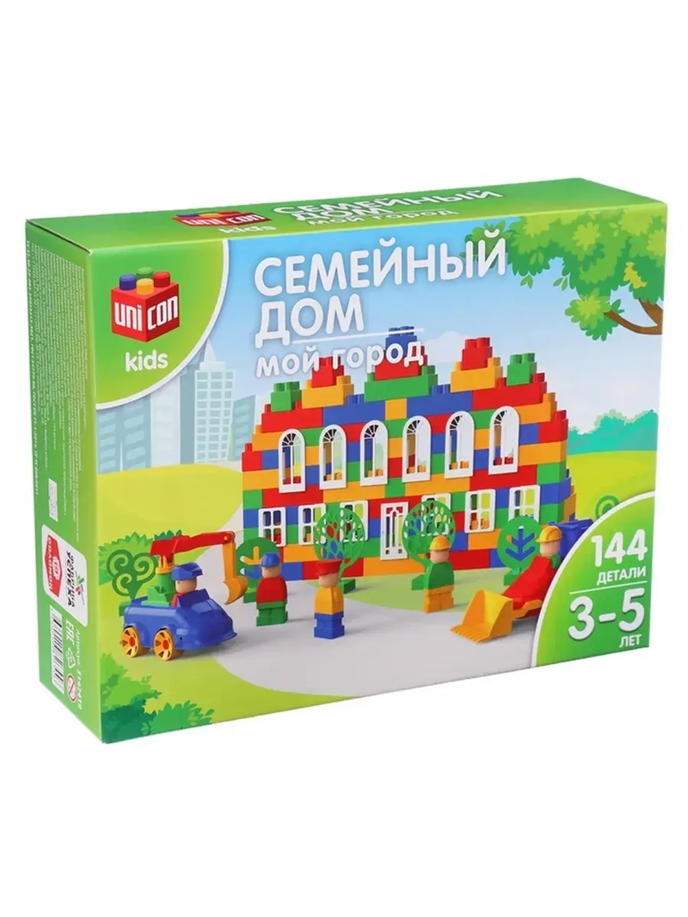 Конструктор «Мой город: Семейный дом», 144 детали