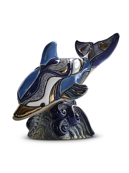 De Rosa Rinconada Статуэтка керамическая Дельфин