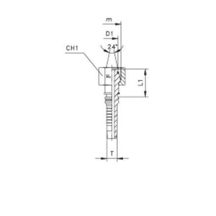 Фитинг DN 20 DKO-S (Г) 30x2 20 Interlock