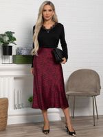 Юбка Фрезия (бордовая) Ю15421-16М LT Collection