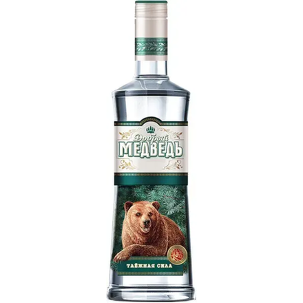 Водка Медведь Таежный 0,5 л