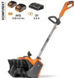 Снегоуборщик (электролопата) аккумуляторный DAEWOO DAST 4042Li SET