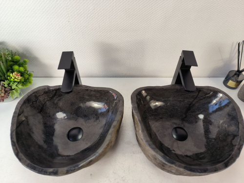 Раковина из речного камня ПАРА! RS-65356 42*37*15 0865
