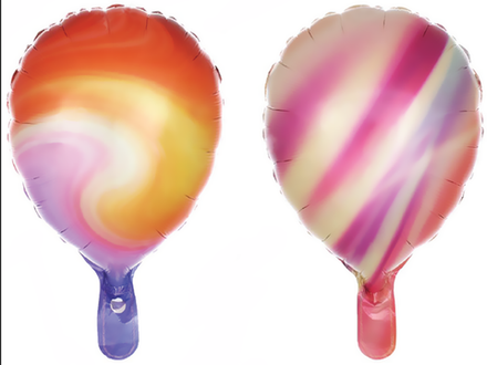 К Мини-фигура Лепесток Оранжевый  Агат (13''/33 см)