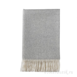 Плед шерстяной 130x180 Alexandre Turpault Vintage Silver Франция