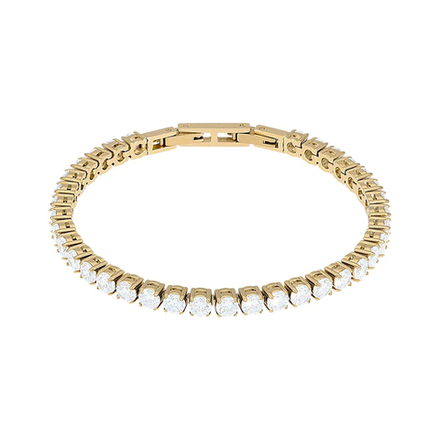 Браслет Qudo CASSIO 18 cm Cristal-Gold 102028/30-1816