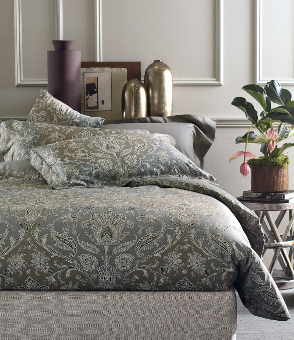 Постельное белье 2 спальное евро макси Svad Dondi Goa зеленое