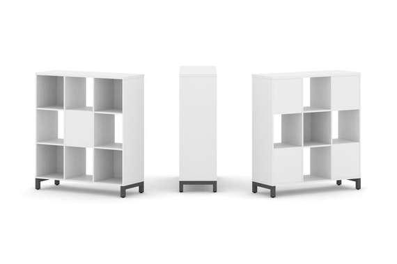 Style Project Набор стеллажа 2-х сторон., 3 яр. SN.NSD-331  1121*400*1248