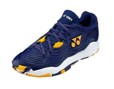 Мужские кроссовки теннисные Yonex Power Cushion Fusionrev 5 Clay - navy/orange