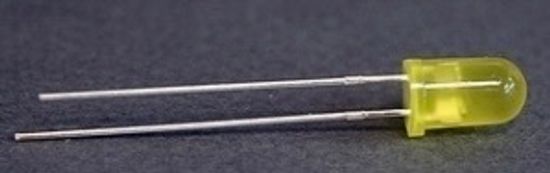 Светодиод индикаторный желтый 5мм