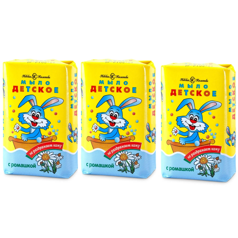 Мыло детское Невская косметика с ромашкой 90 г
