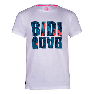 Мужское теннисное поло BIDI BADU Tayo Lifestyle T-Shirt Men - White, Multicoloured